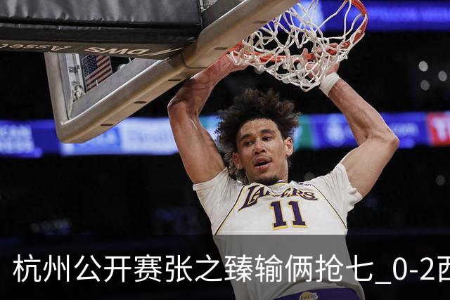 杭州公开赛张之臻输俩抢七 0-2西里奇收获亚军